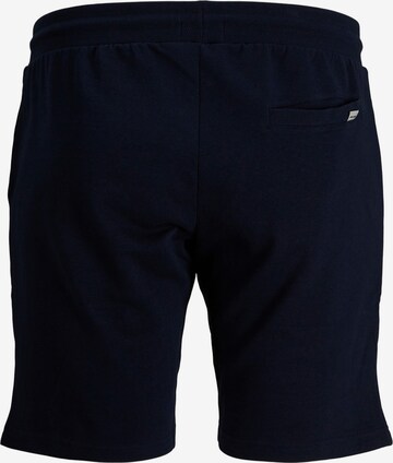 Jack & Jones Plus Regular Trousers 'Shark' in Blue