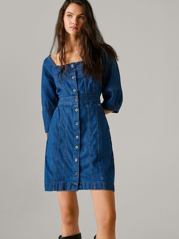 Pepe Jeans Jurk 'PIP' in Blauw