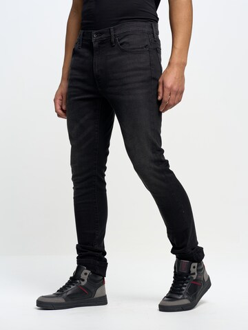 BIG STAR Regular Jeans 'TERRY' in Black