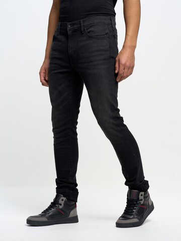 BIG STAR Regular Jeans 'TERRY' in Schwarz