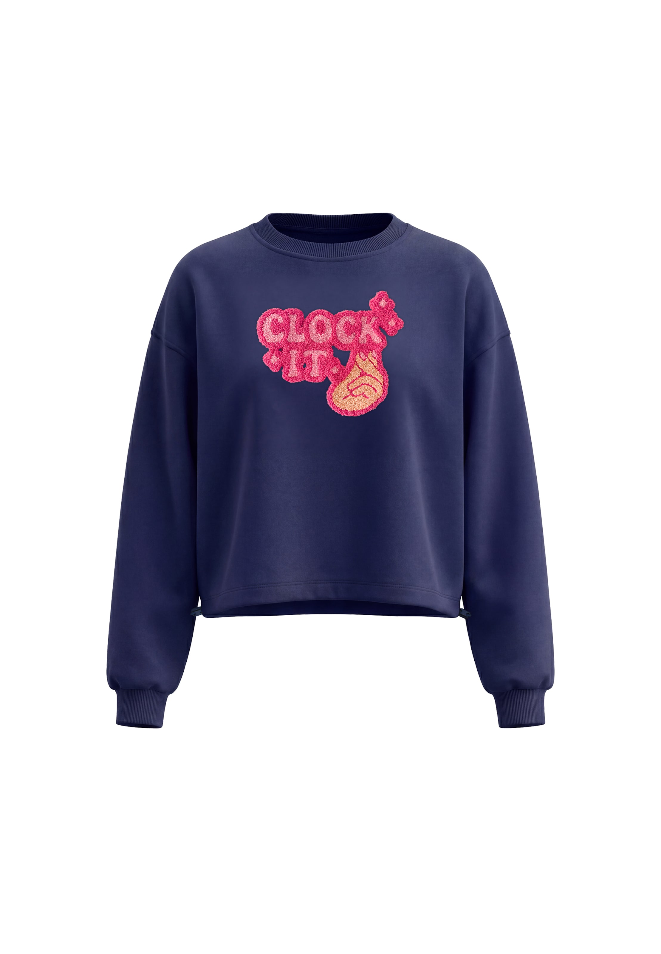 MYMO - Sudadera en azul: frente