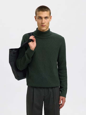 SELECTED Sweater in Grey: front