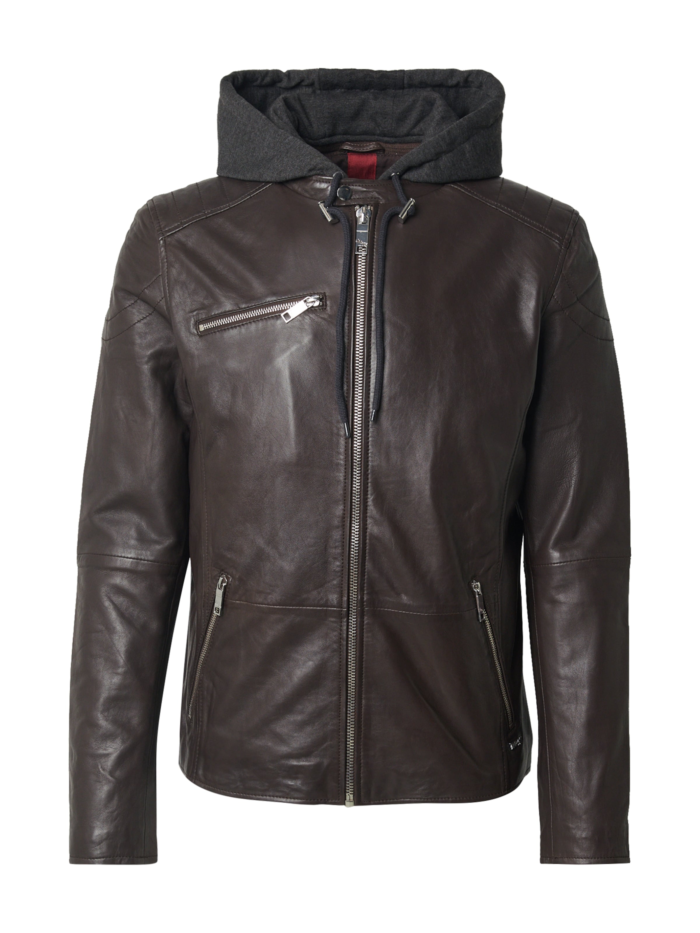 Maze Jacke in Braun: Vorderseite