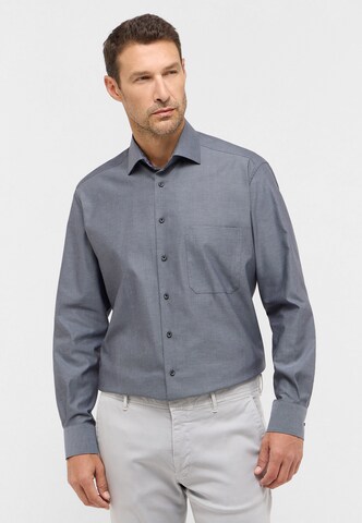 ETERNA Comfort Fit Hemd in Grau: Vorderseite