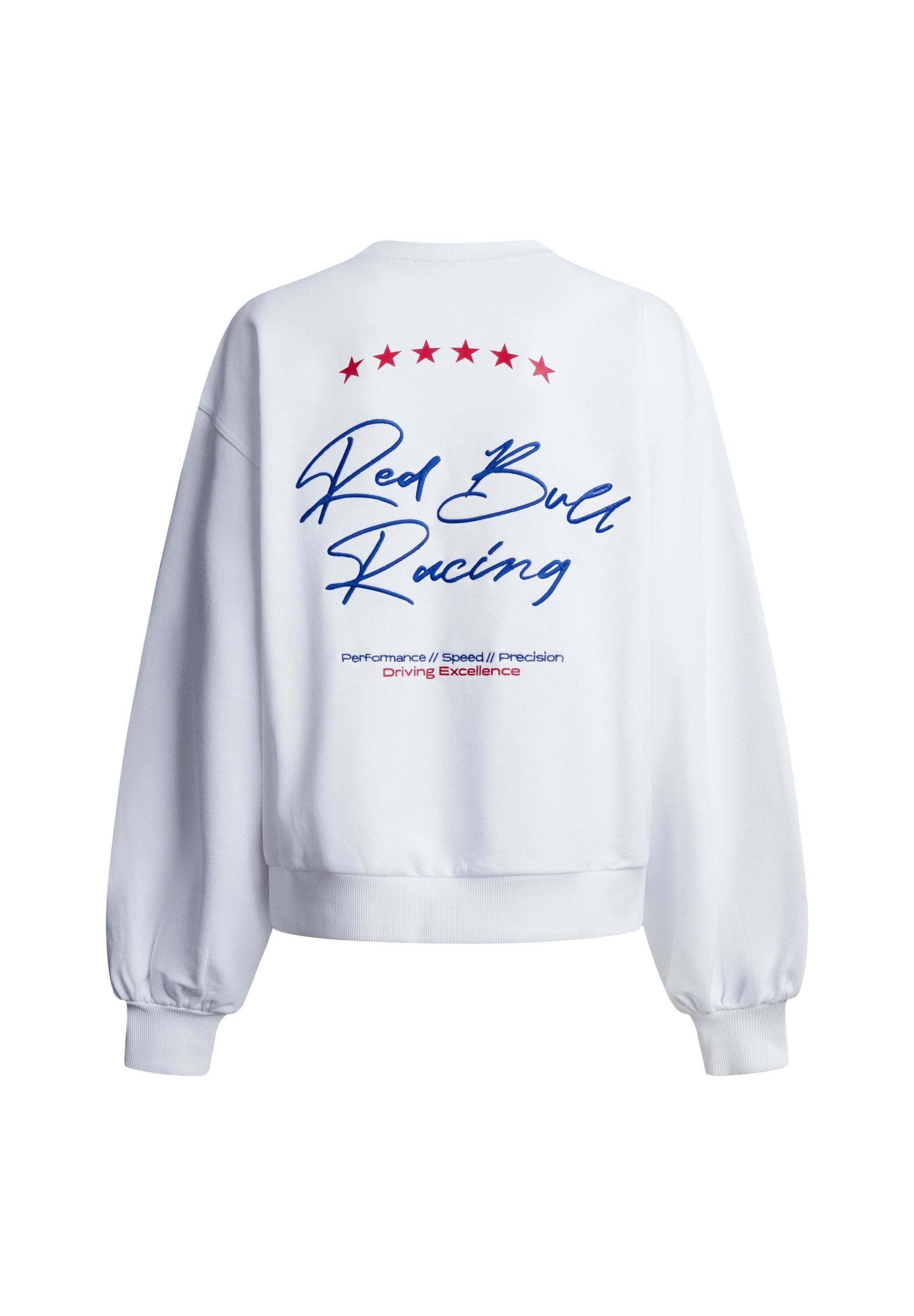 Red Bull Racing x Pepe Jeans Sweatshirt 'Driving' in Wit