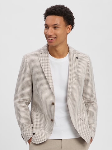bugatti Regular Fit Sakko in Beige: Vorderseite