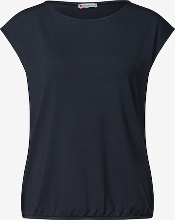 STREET ONE Shirt in Blau: Vorderseite