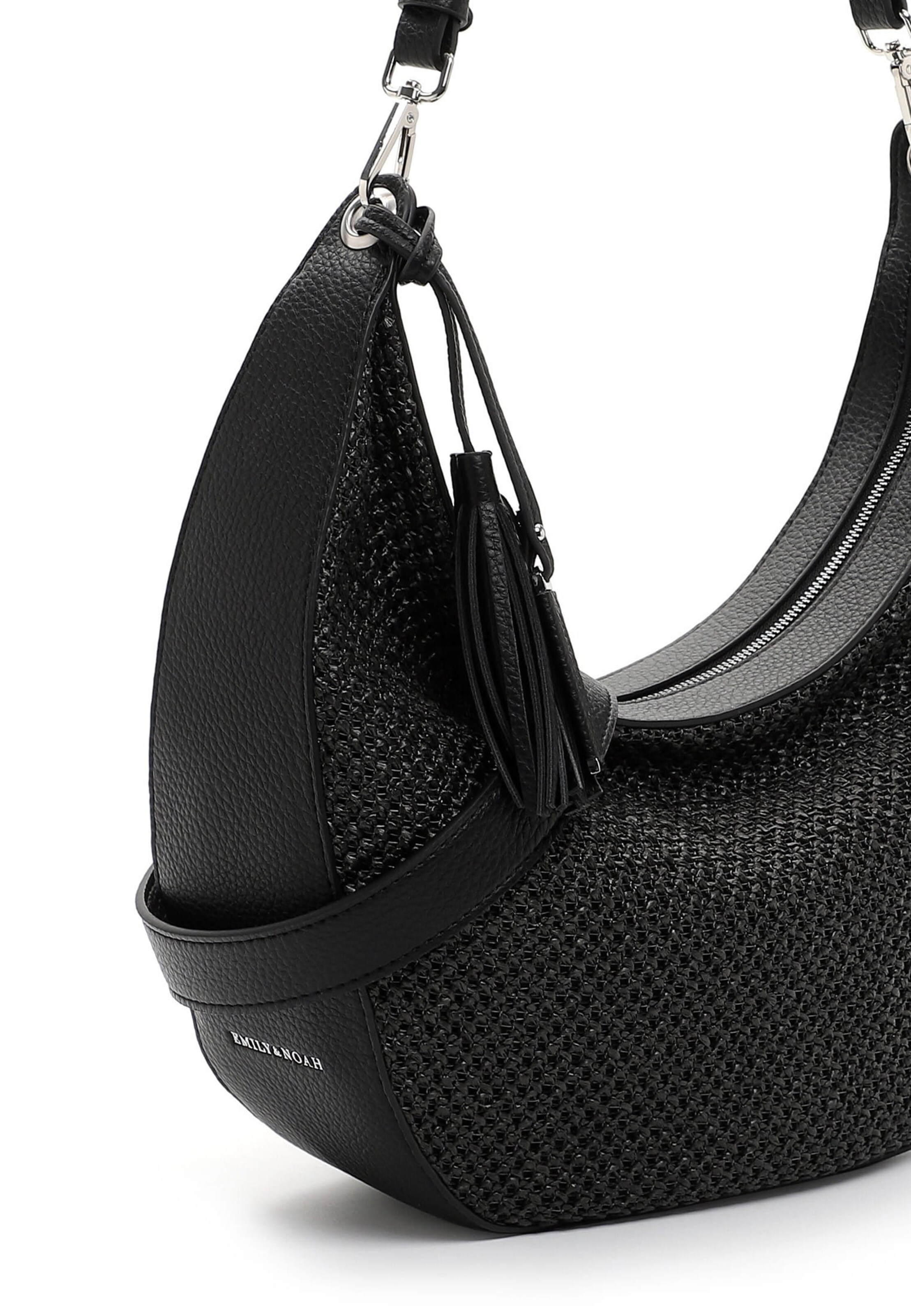 Borsa a spalla 'Babette' di Emily & Noah in nero