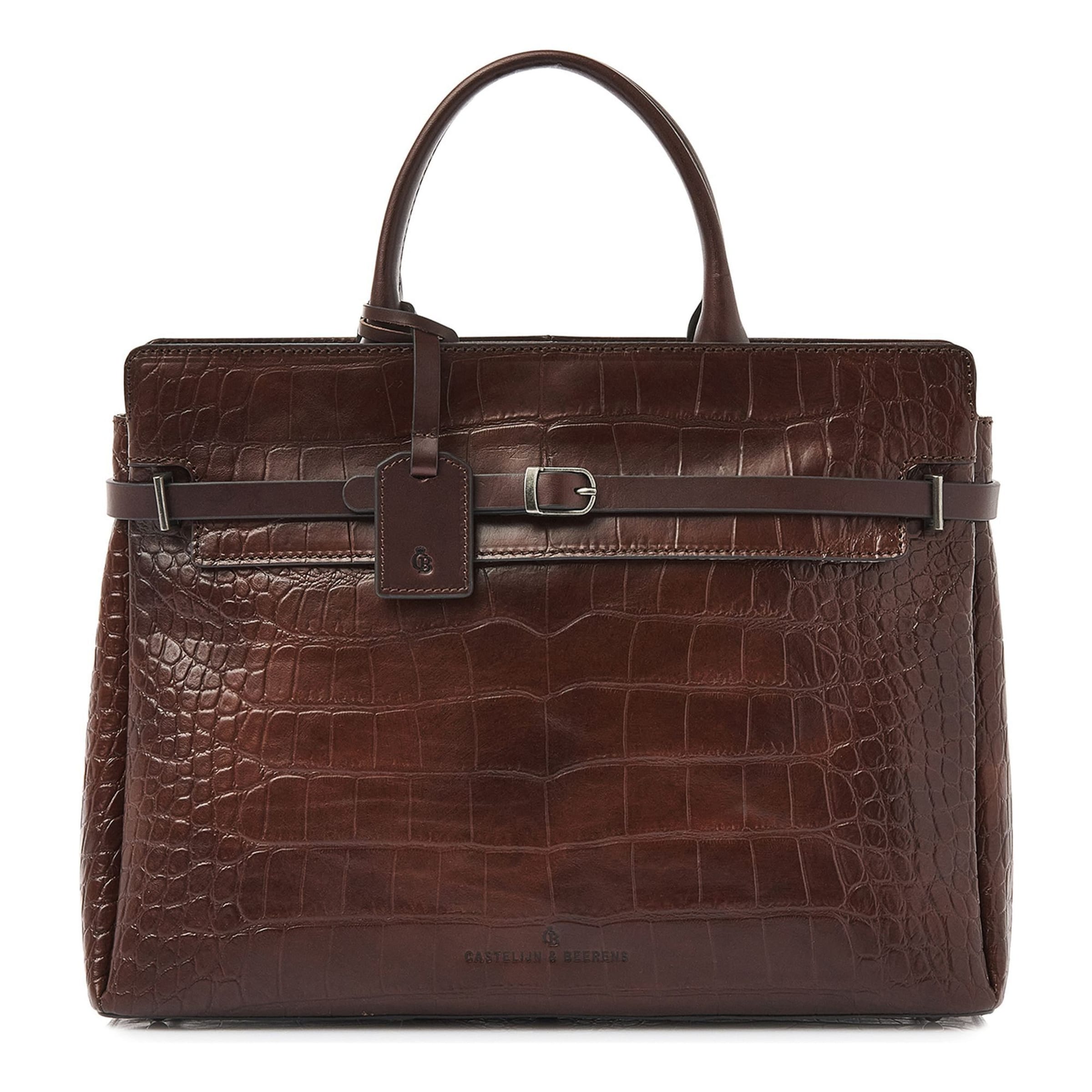 Shopper Castelijn & Beerens di colore marrone, Visualizzazione prodotti