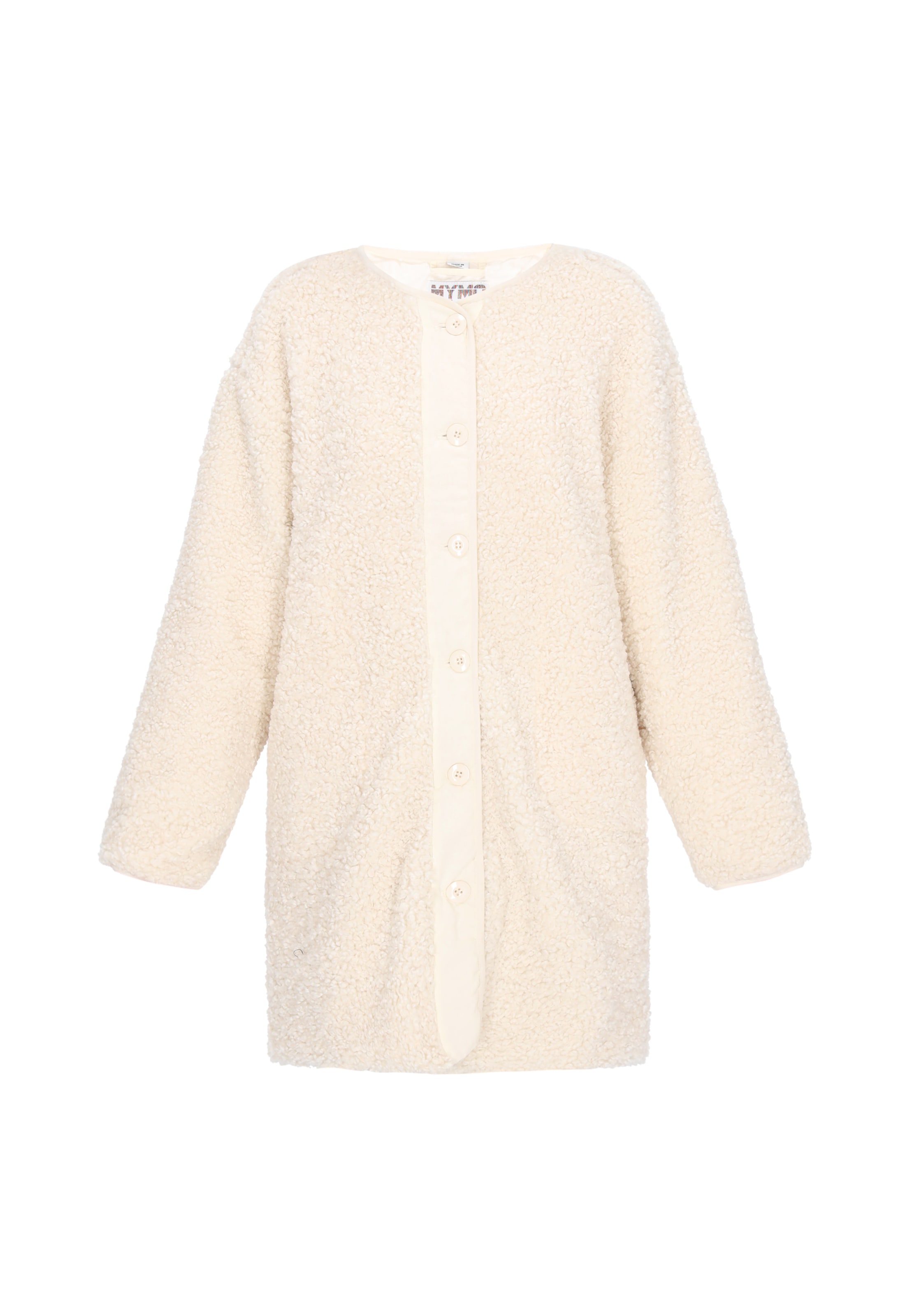 myMo ATHLSR Mantel in Weiß: Vorderseite