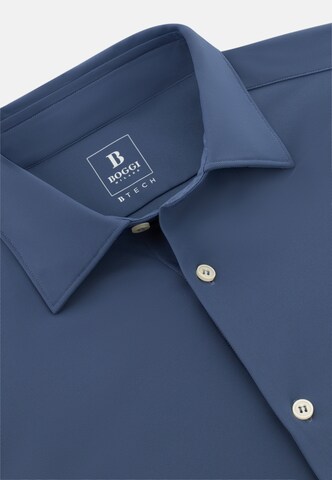 Coupe regular Chemise Boggi Milano en bleu