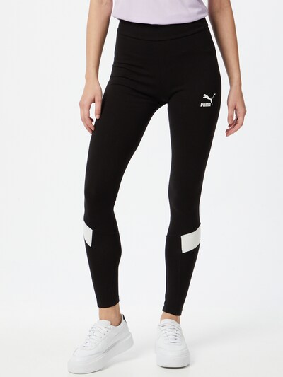 PUMA Tajice u crna / bijela, Prikaz modela