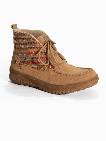 Botine 'Tealey' de la Minnetonka pe maro