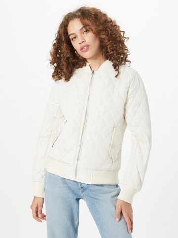 Urban Classics Between-Season Jacket 'Diamond' in Beige: front