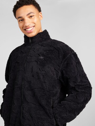 ADIDAS ORIGINALS Fleecejacke in Schwarz