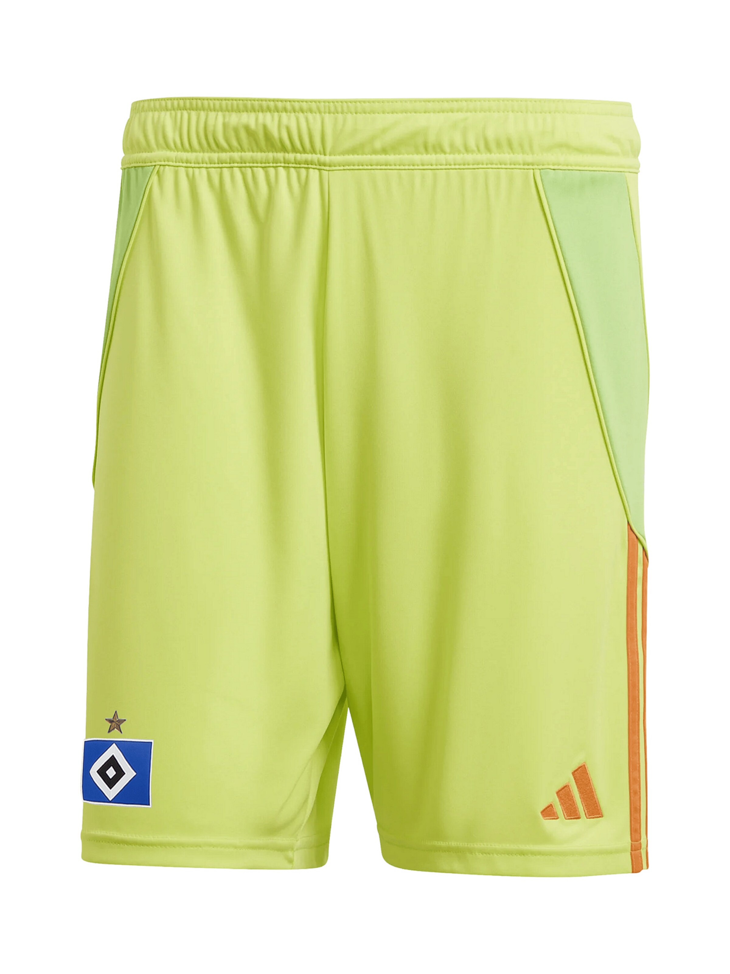 ADIDAS PERFORMANCE Regular Sportshorts in Gelb: Vorderseite