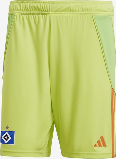 ADIDAS PERFORMANCE Sportske hlače u tamno plava / limeta zelena / limeta / narančasta, Pregled proizvoda