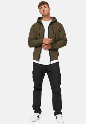 INDICODE JEANS Sweatvest in Groen