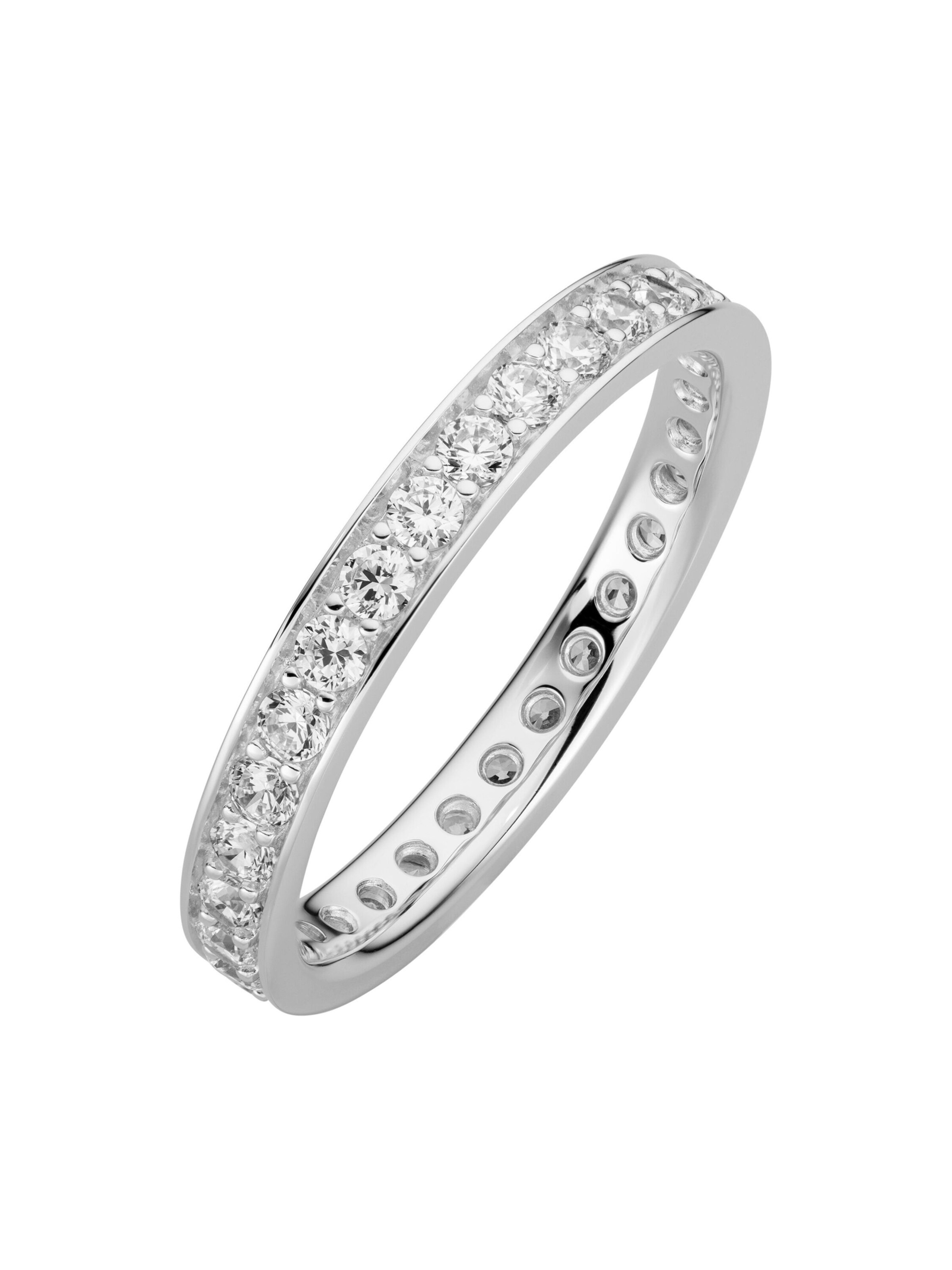 Orolino Ring in Weiß: Vorderseite