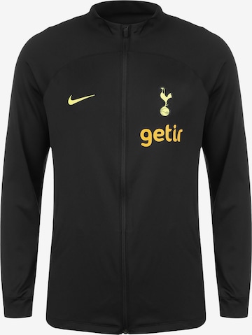 NIKE Athletic Jacket 'Tottenham Hotspur' in Black: front