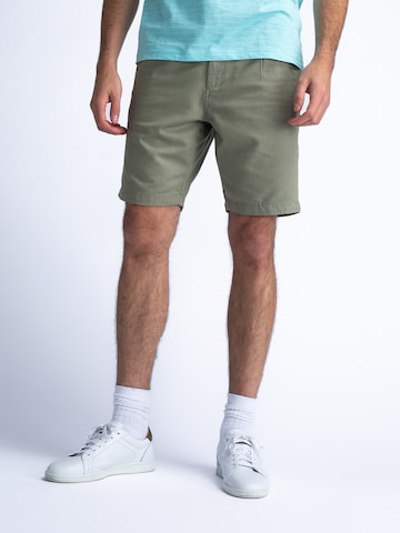 Regular Pantalon chino Petrol Industries en vert : devant