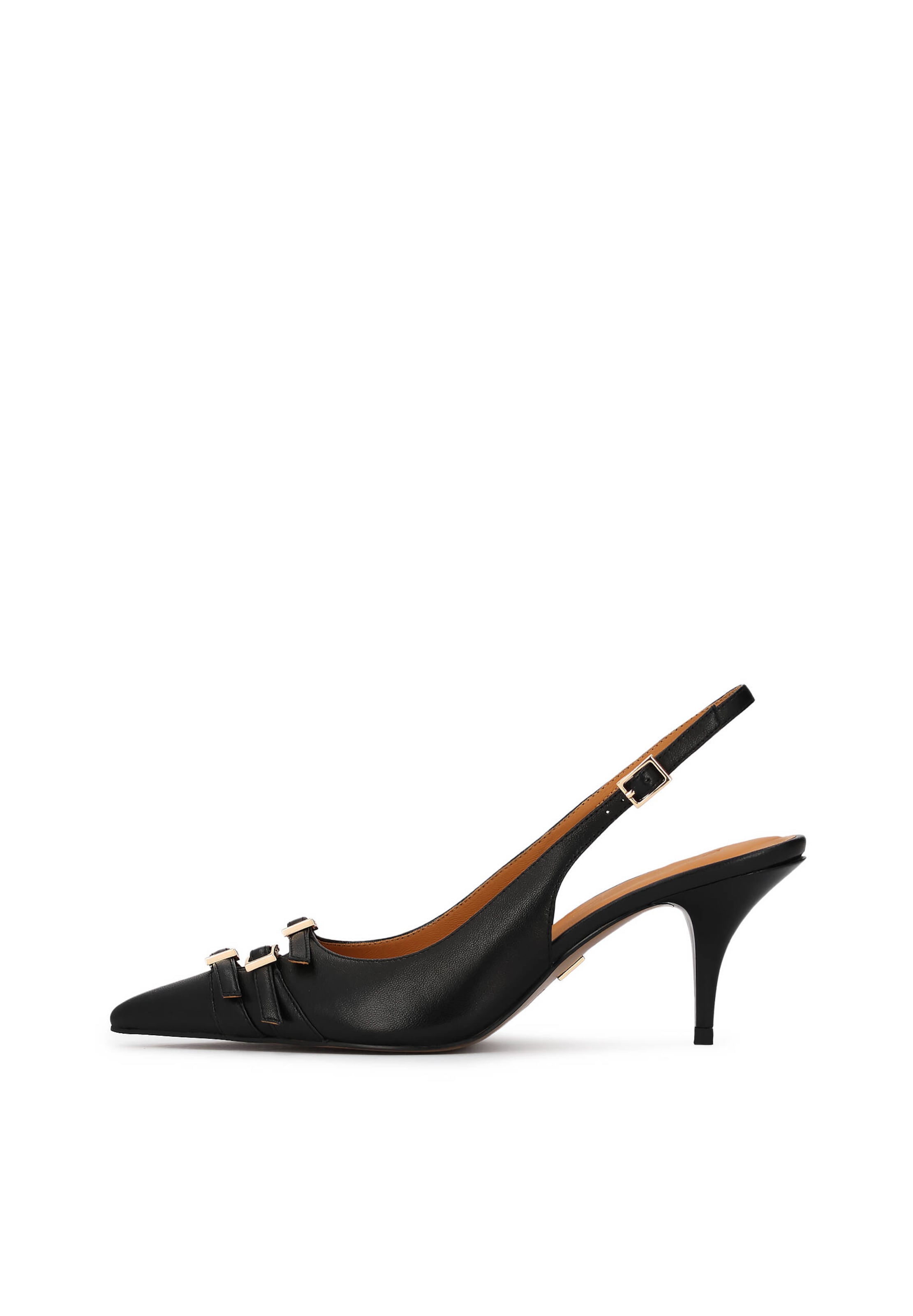 Kazar Slingback Pumps in Black, Item view