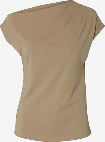 Maglietta 'SLFMOLLY' di SELECTED in marrone: frontale