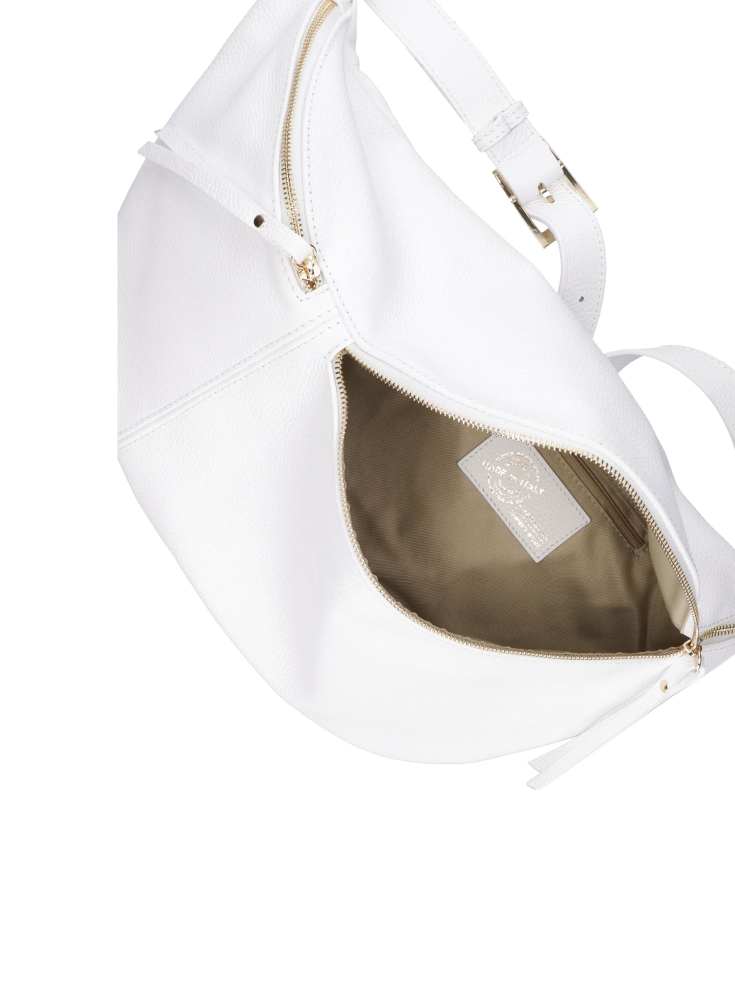 Marsupio 'Marsupio donna pelle dollaro Gave Lux - con zip e tracolla regolabile' di Chiara Ferretti in bianco