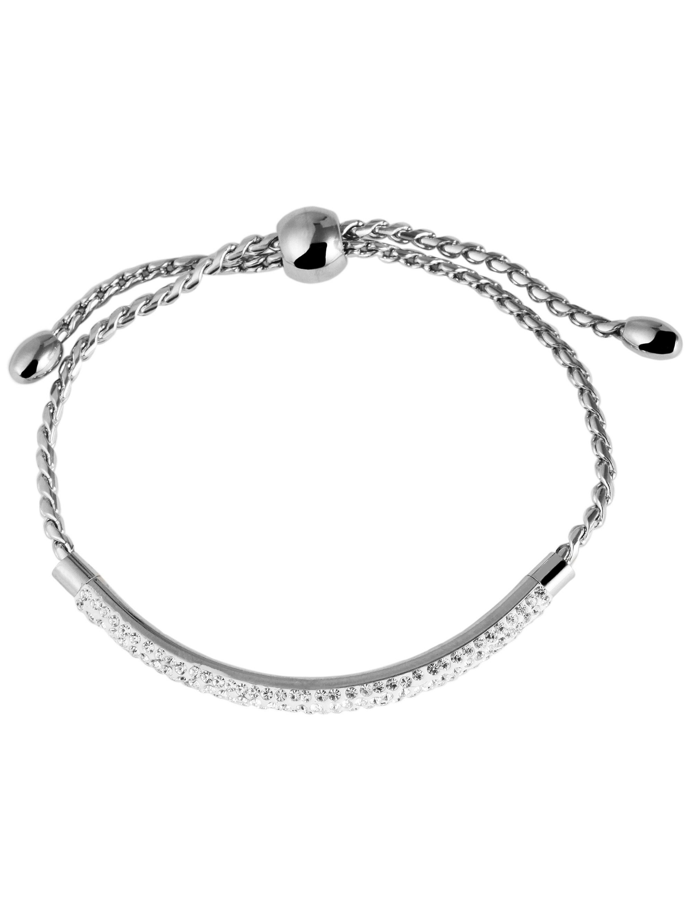 Akzent Bracelet 'Inna, langlebig' in Silver