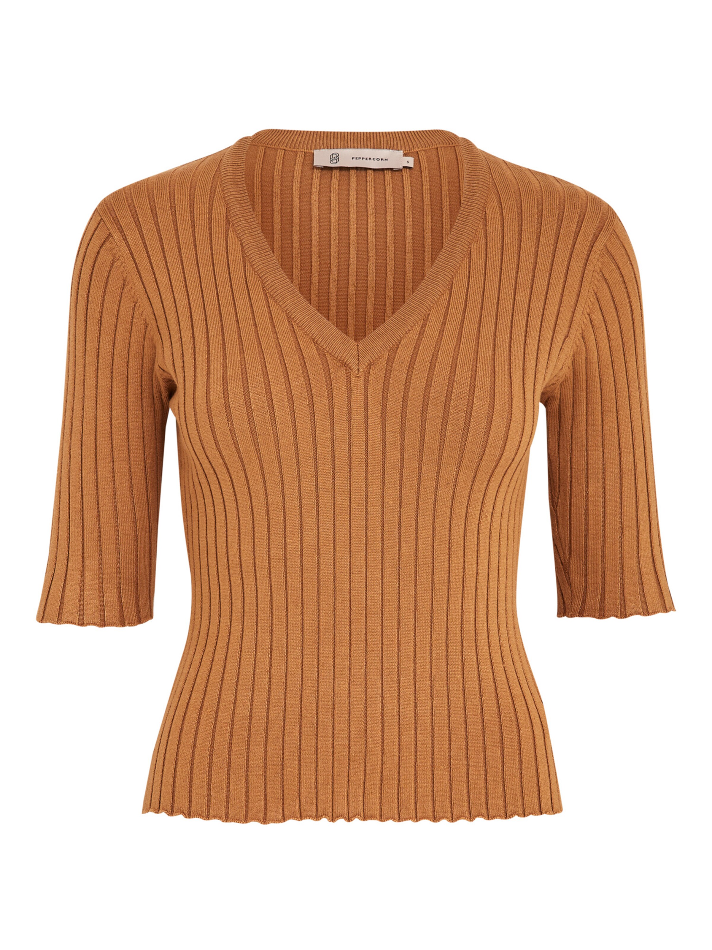 Peppercorn Pullover 'Tana' i brun: forside