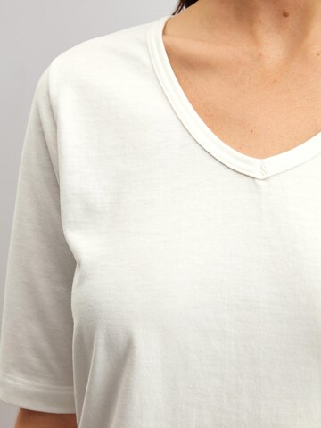 CALIDA Schlafshirt 'Late Bloom M&M'‌‌‌‌‌‌ in Beige