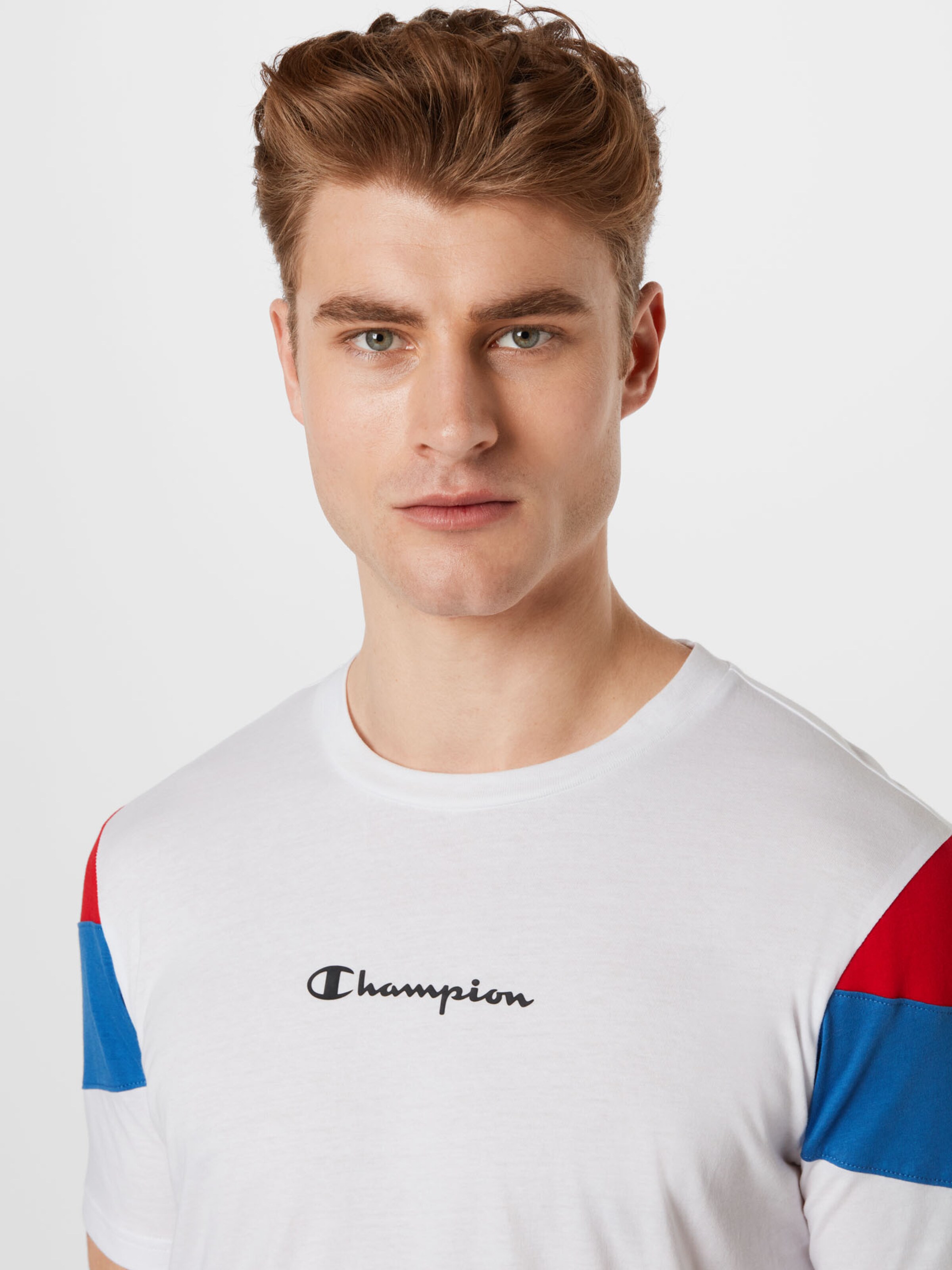 Homme T-Shirt Champion Authentic Athletic Apparel en Blanc 
