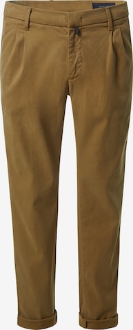 Pantalon chino 'Chatou' PIERRE CARDIN en marron : devant