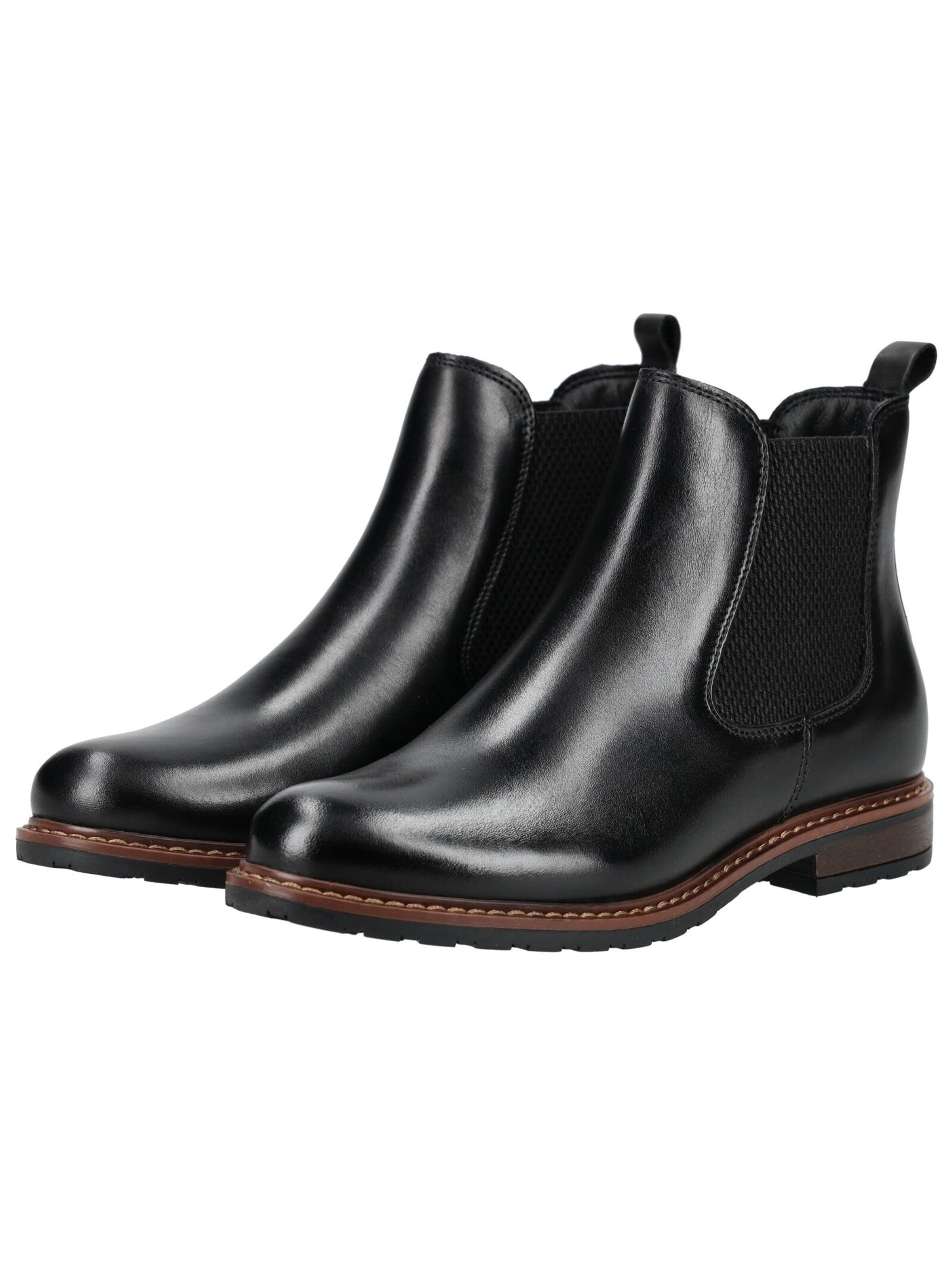 Tamaris Chelsea Boots in Black