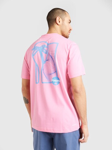 rožinė ADIDAS PERFORMANCE Sportiniai marškinėliai