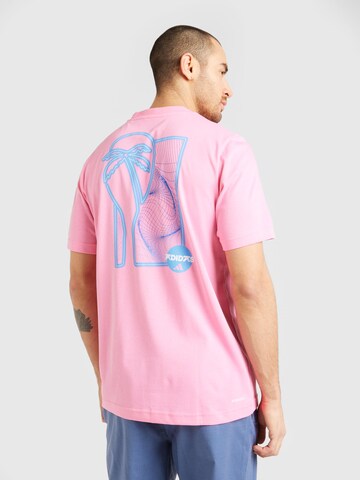 ADIDAS PERFORMANCE - Camiseta funcional en rosa