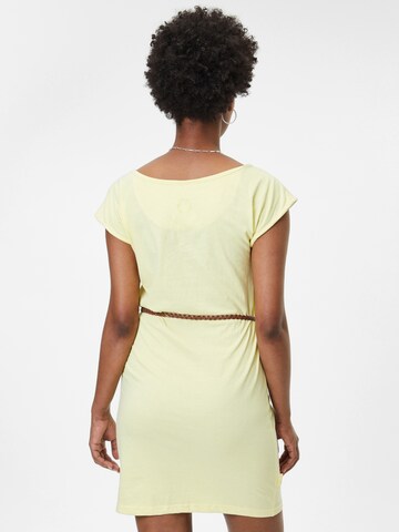 Robe d’été 'ElliAK' Alife and Kickin en jaune