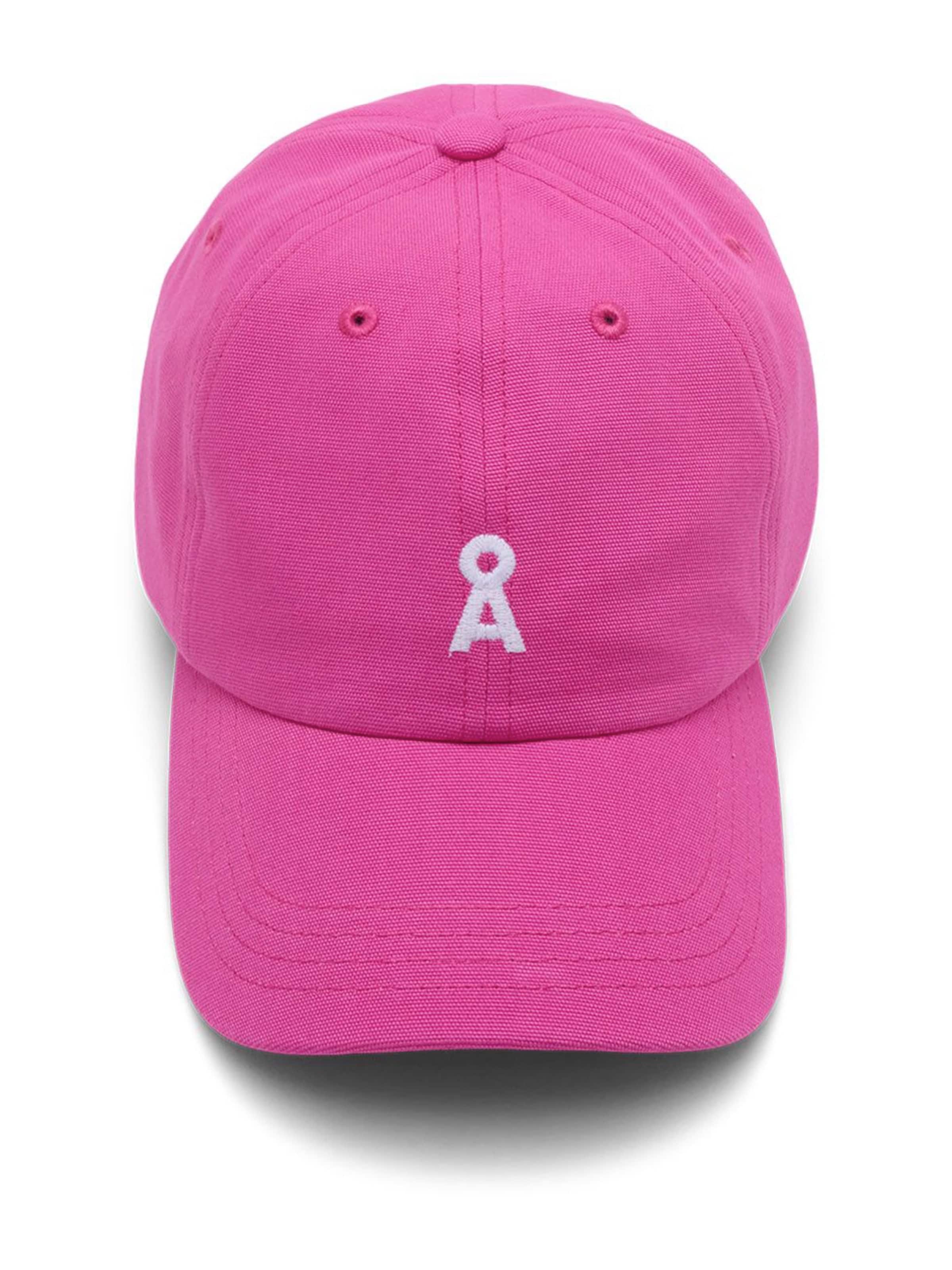 Casquette 'YENAAS BOLD' ARMEDANGELS en rose : devant