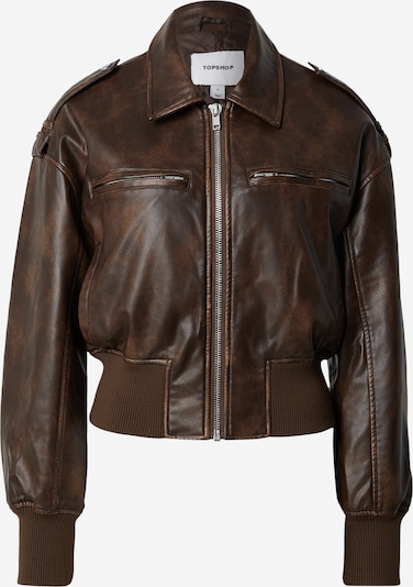 TOPSHOP Prijelazna jakna 'ASTA' u čokolada, Pregled proizvoda