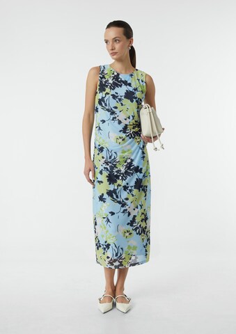 COMMA Summer Dress in Blue: front