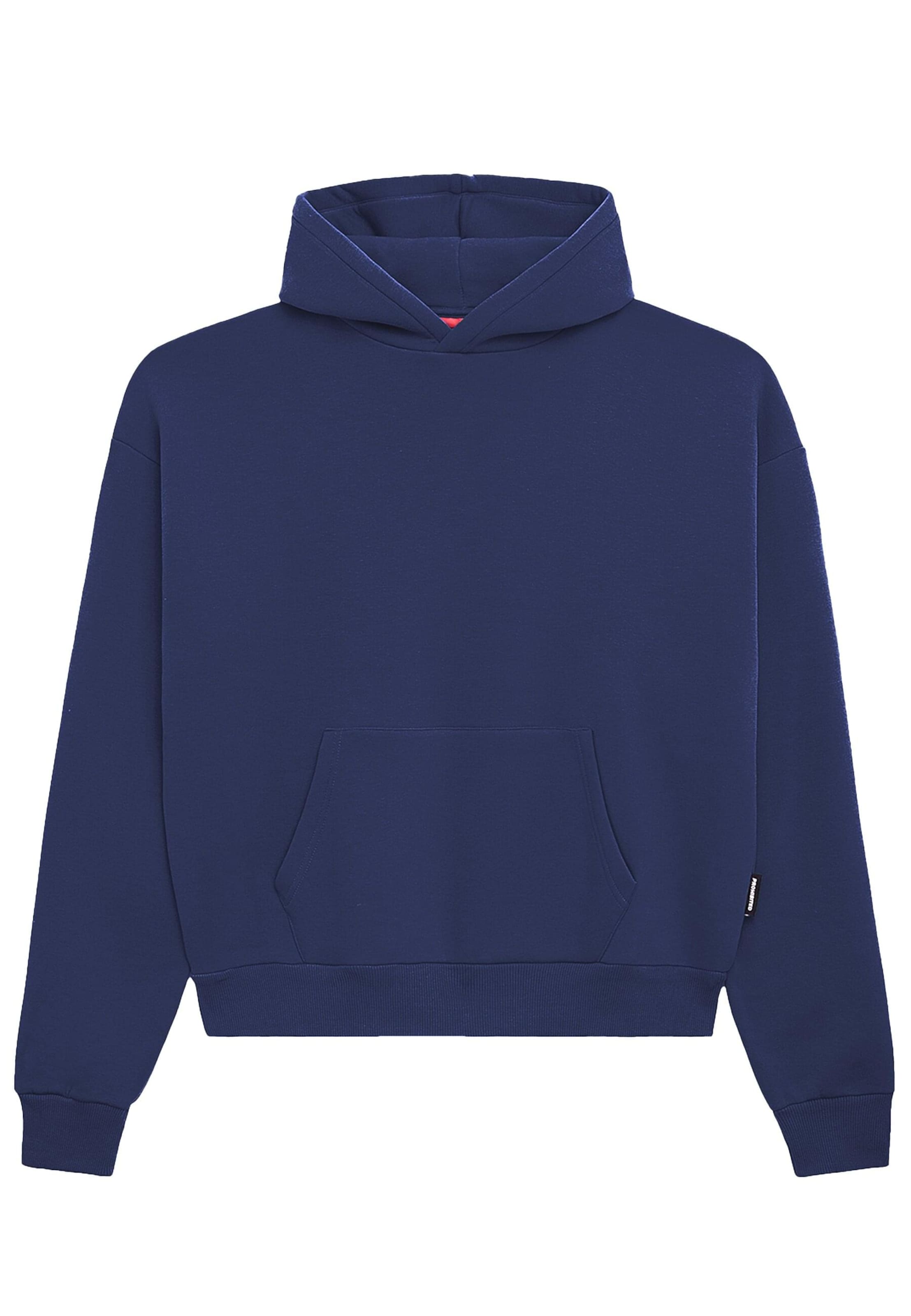 Prohibited Sweatshirt in Blau: Vorderseite