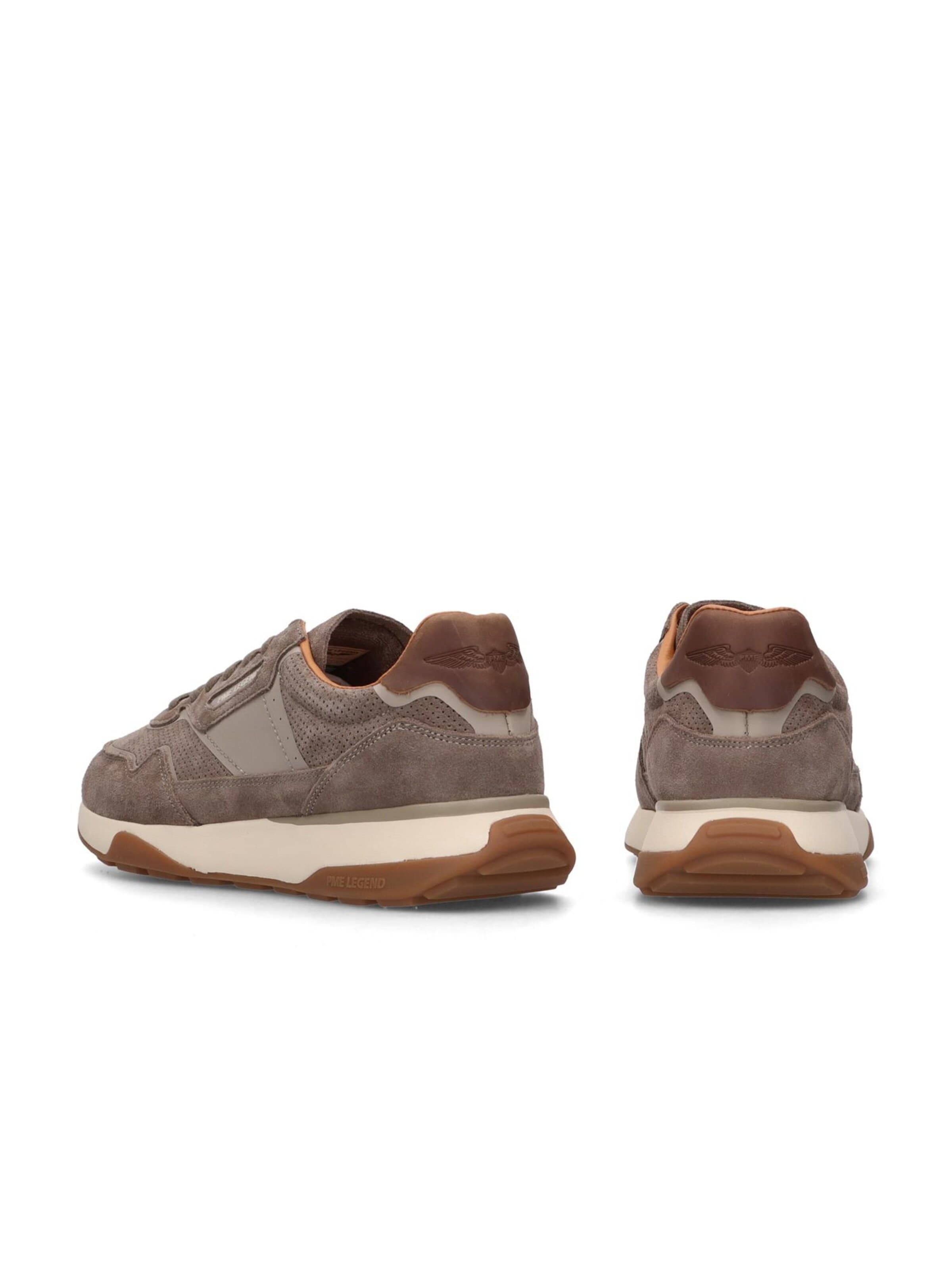 PME Legend Låg sneaker 'Latch sneaker in suede' i grå