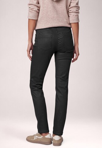 CECIL Slimfit Hose 'Toronto' in Schwarz