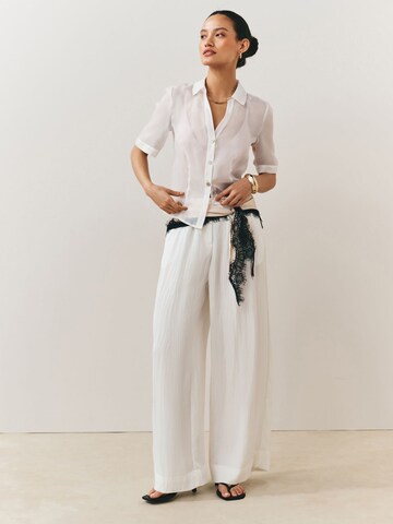 Next Bluse in Weiß