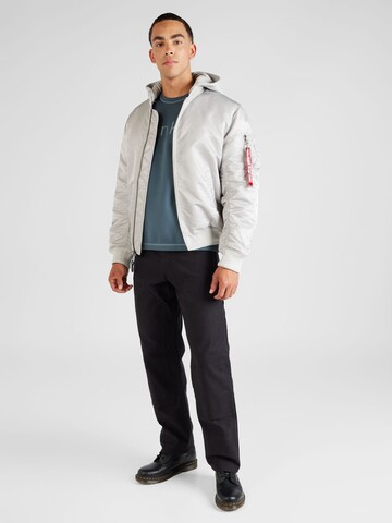 ALPHA INDUSTRIES Between-Season Jacket 'MA-1 ZH' in Grey