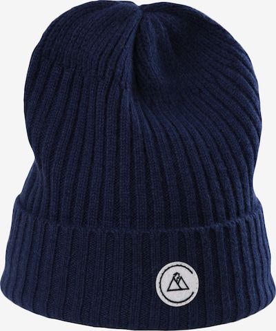 Berretto CASH-MERE.CH di colore marino / bianco, Visualizzazione prodotti