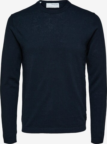 SELECTED HOMME Sweater 'Lake' in Blue: front