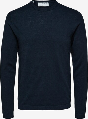 Pull-over 'Lake' SELECTED HOMME en bleu : devant