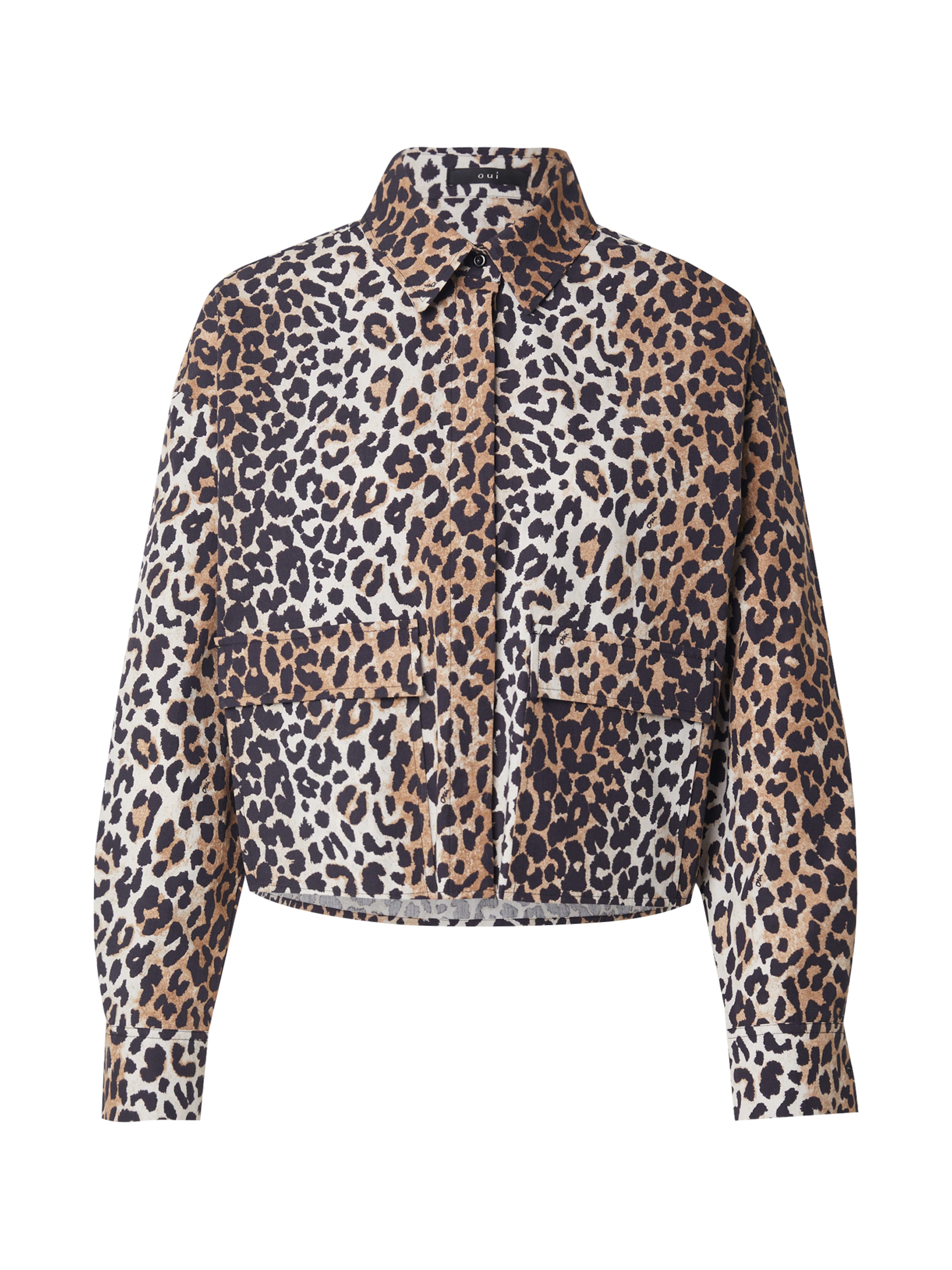 OUI Tussenjas in Beige: voorkant