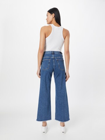 Rich & Royal Wide leg Jeans in Blue